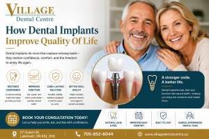 how dental implants improve quality of life